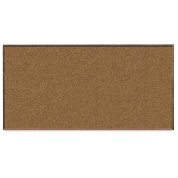 Slim Style Indoor Enclosed Corkboard, 24